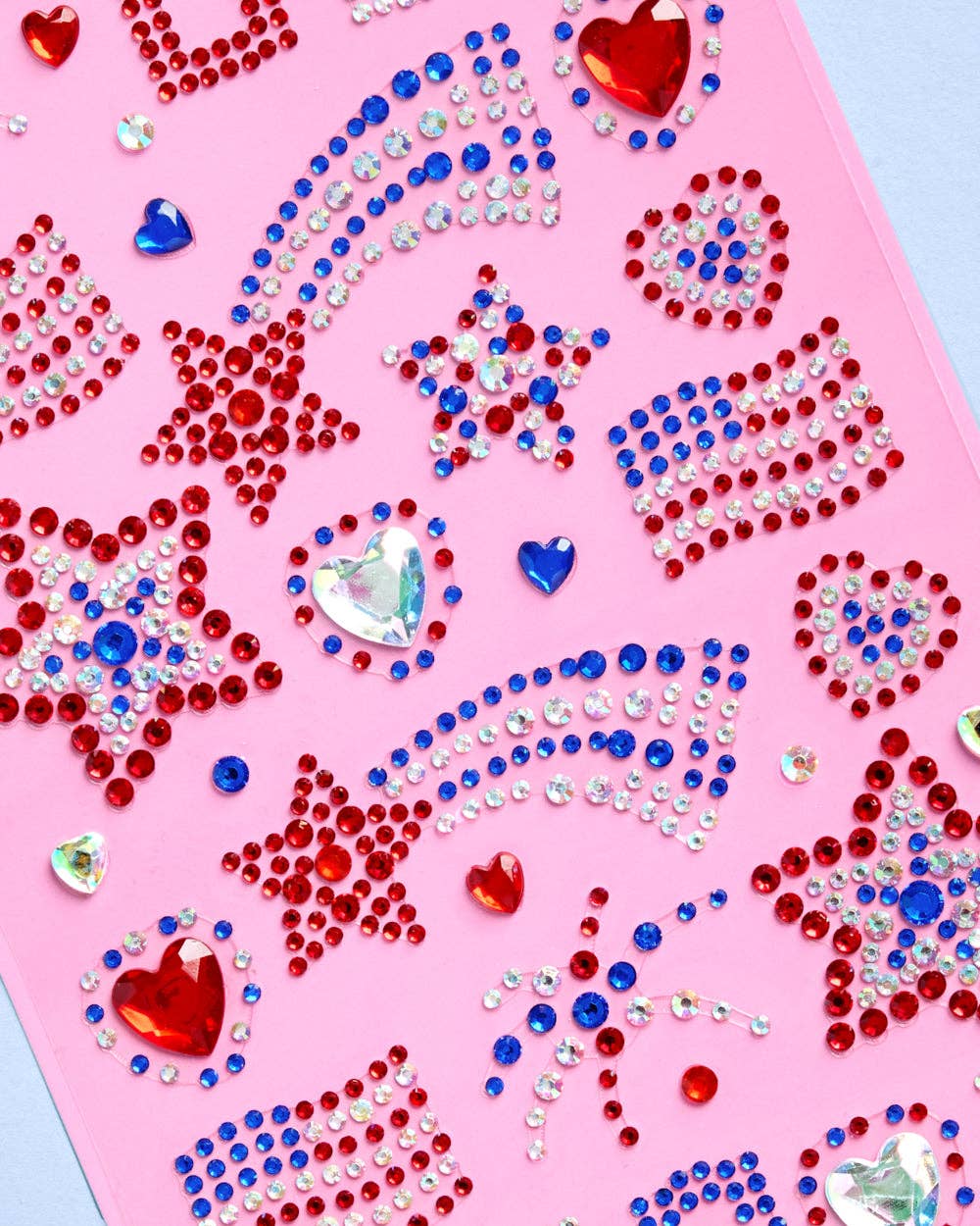 USA Face Gems | patriotic, fourth july, festival