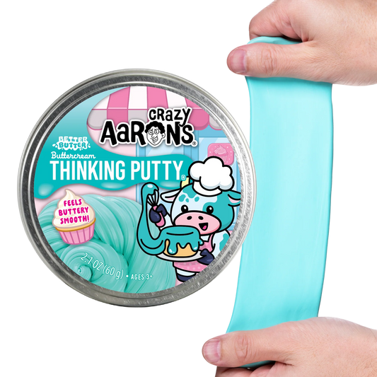 Better Butter - Buttercream 4" Thinking Putty Tin