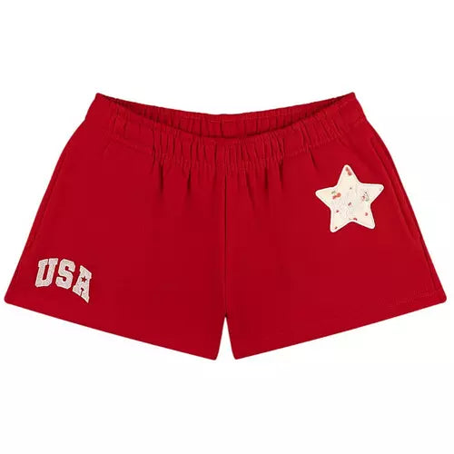 RED USA YOUTH CORE SHORTS