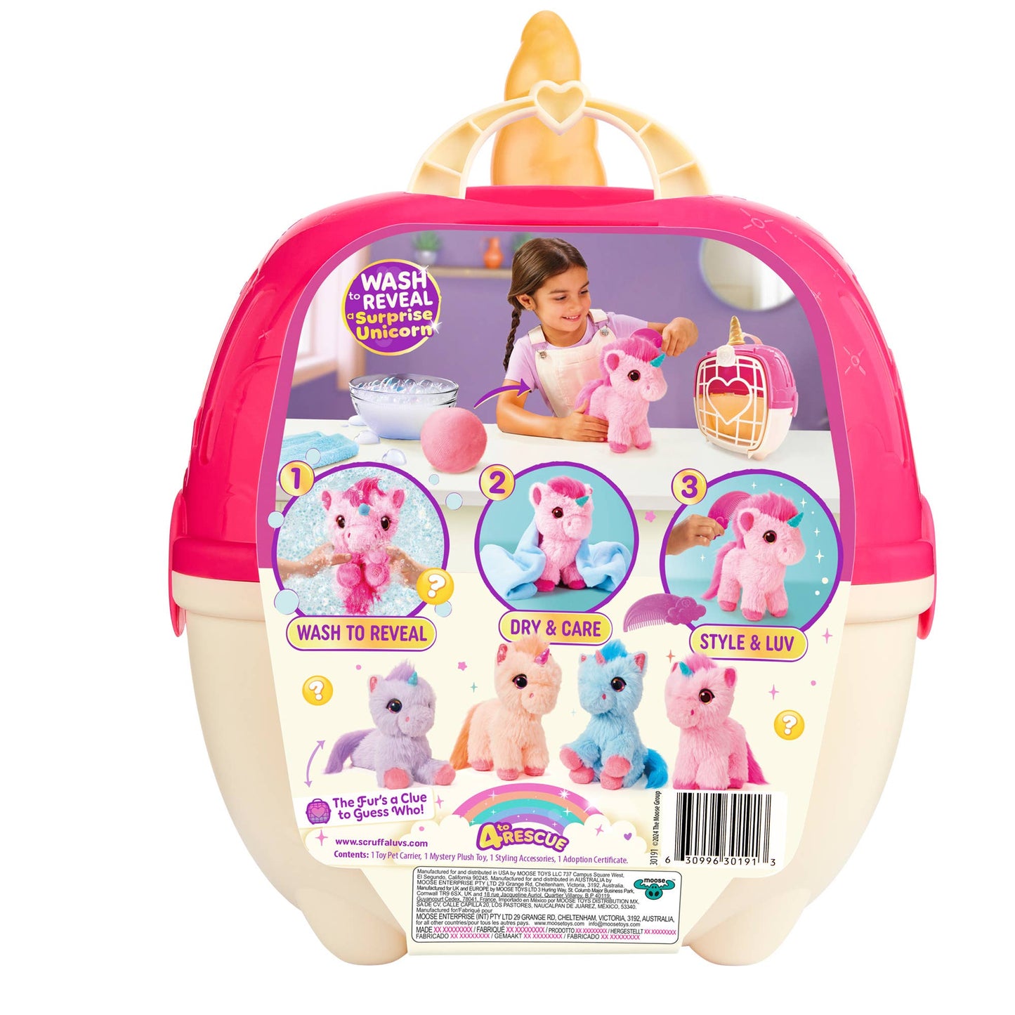 Moose Toys ScruffaLuvs S3 Unicorn