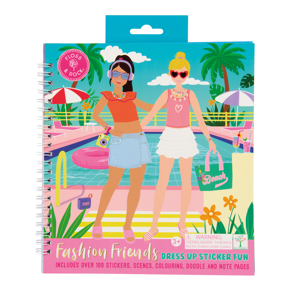 Fashion Friends Sticker Books ( 3 designs, 2 of each )