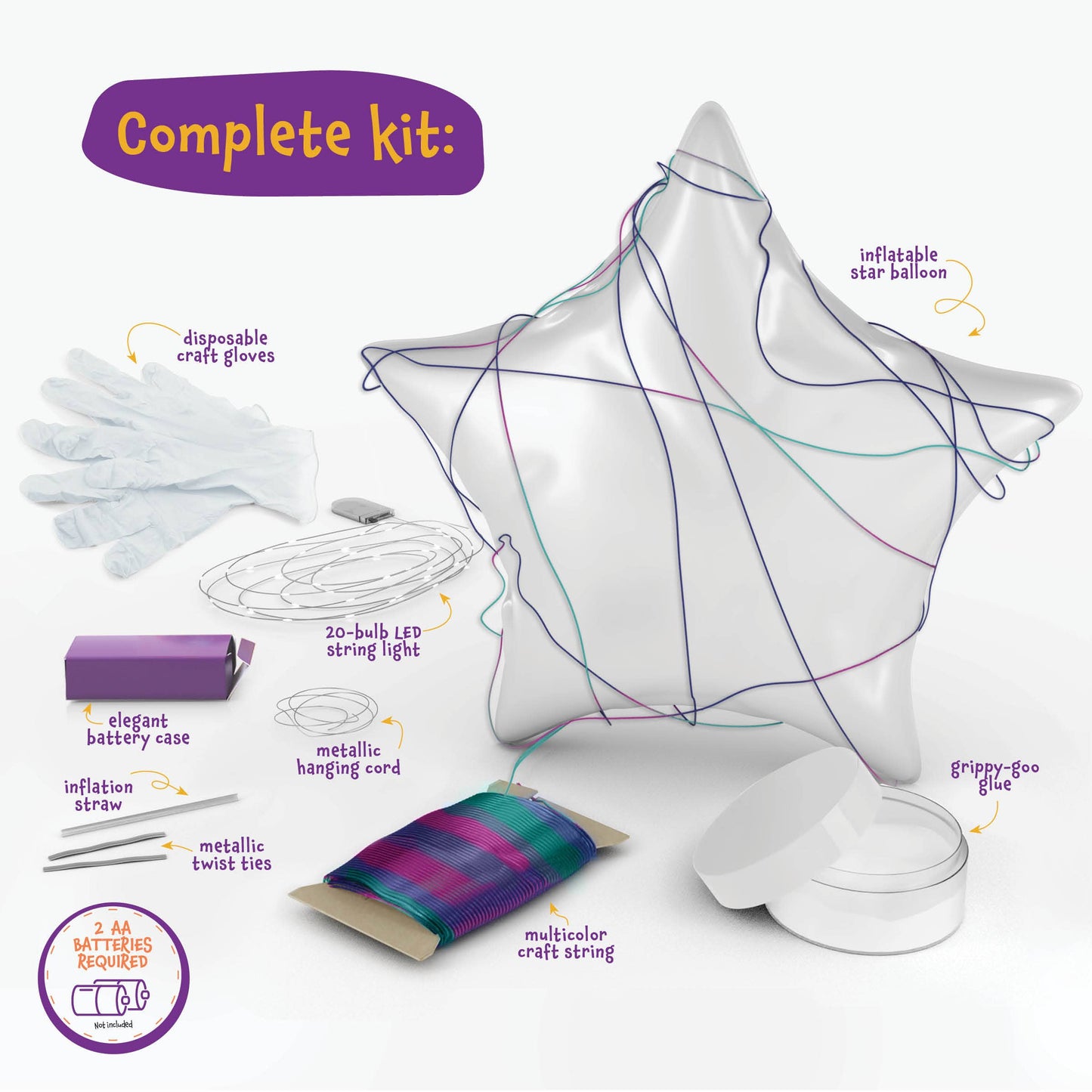 Star 3D String Art Kit