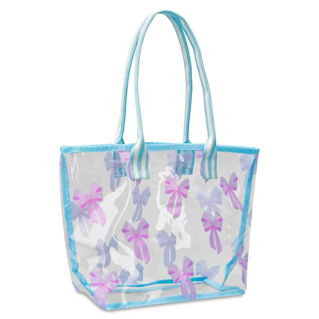 Spring Bows Clear Tote Bag
