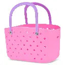 Pink Charm Tote Bag
