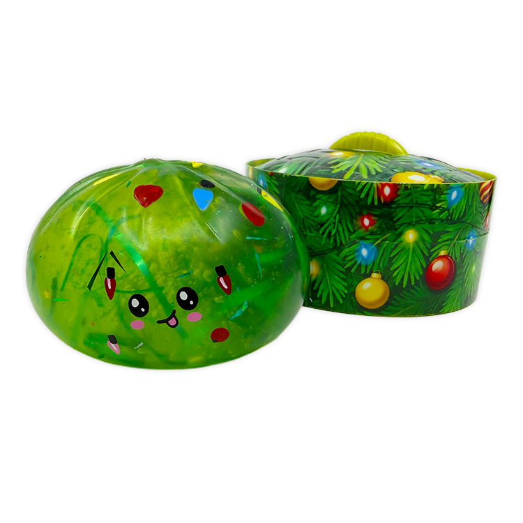 Fun Doh Christmas Dumpling Squishy Toy 12pc Holiday Display