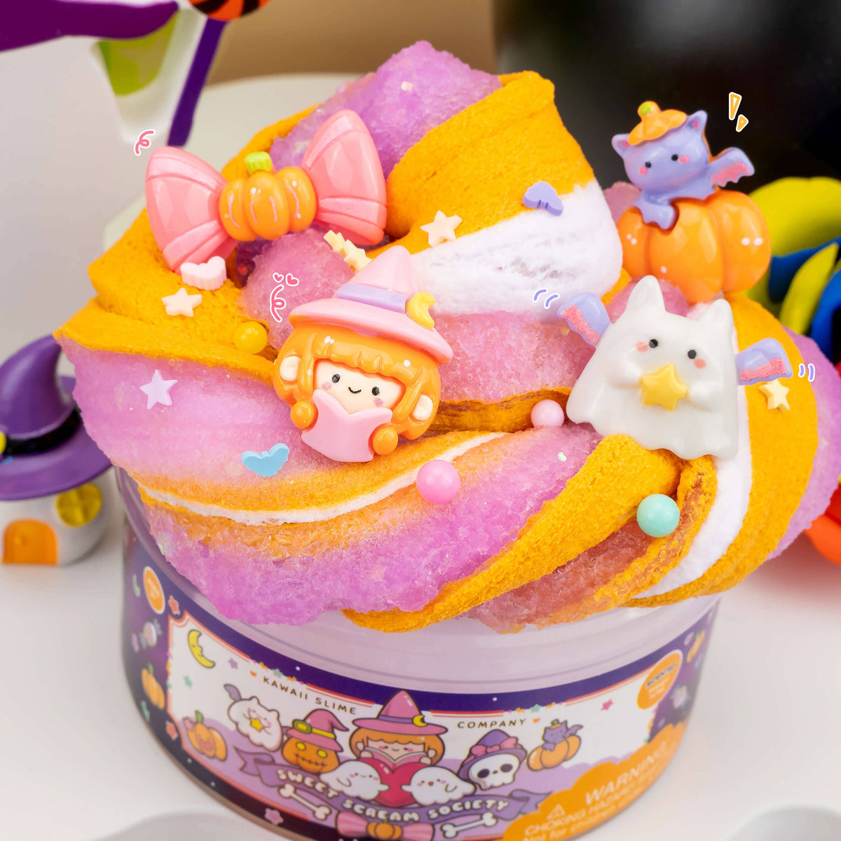Sweet Scream Society 2 in 1 Signature Dome™ Slime (4pcs/case)