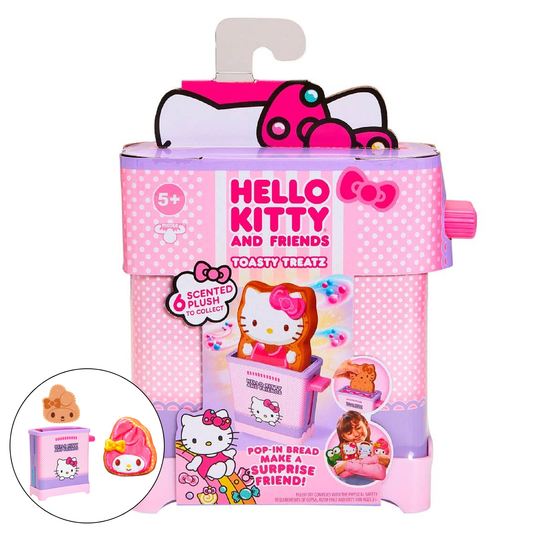Moose Toys-Cookeez Makery Hello Kitty &Friends Toasty Treatz