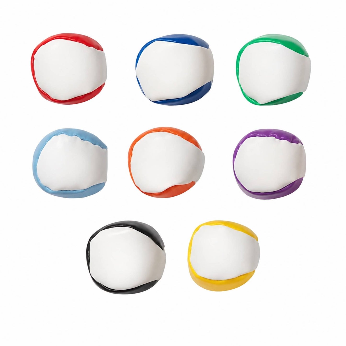 Toysmith 2in Two-Tone Hacky Sack Kick Bags