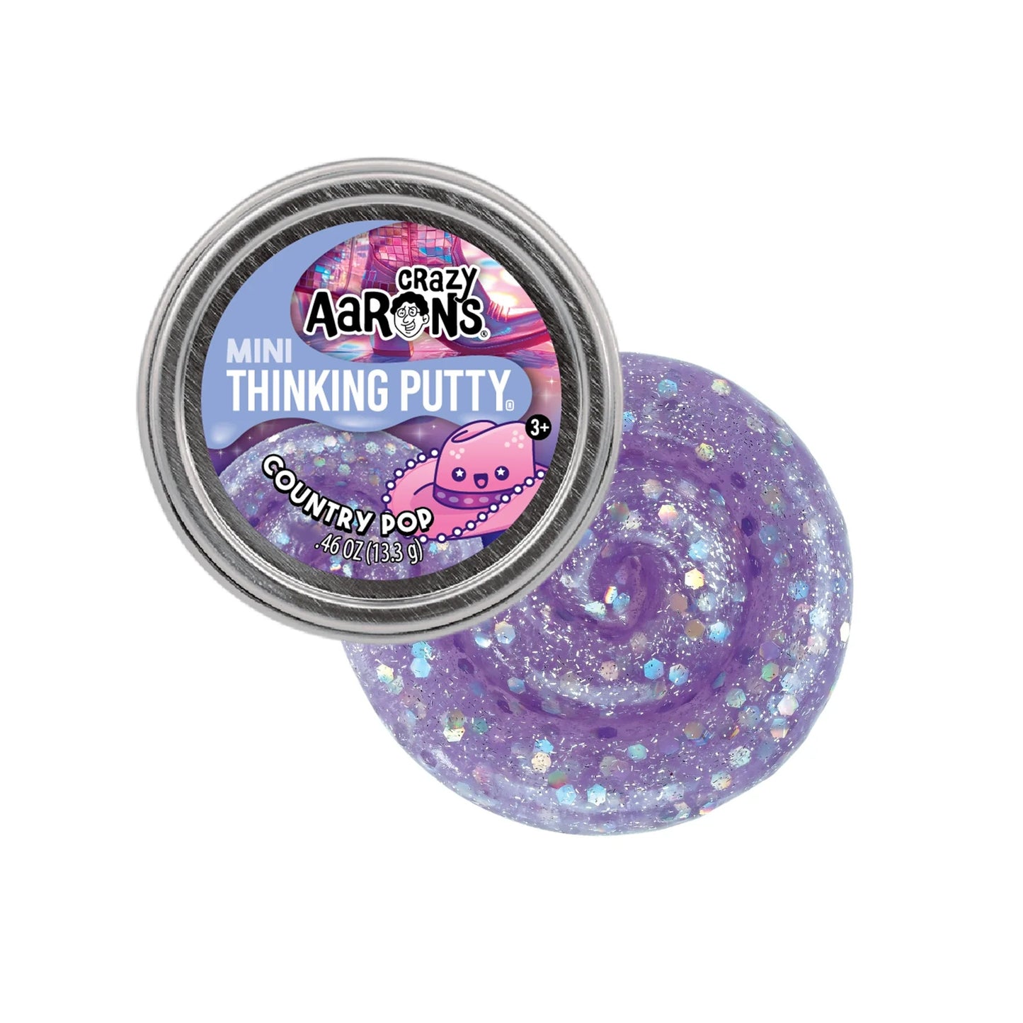 Mini Country Pop - 2" Thinking Putty Tin