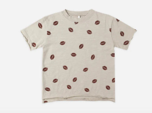 Raw Edge Tee Footballs