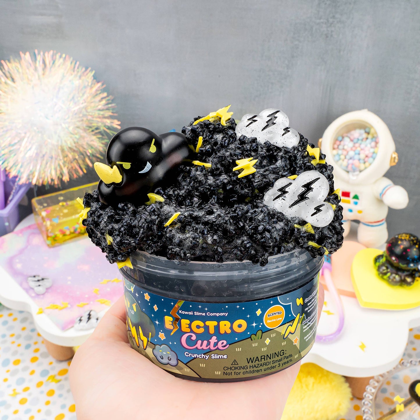 Electro-Cute Crunchy Bingsu Slime (4pcs/case)