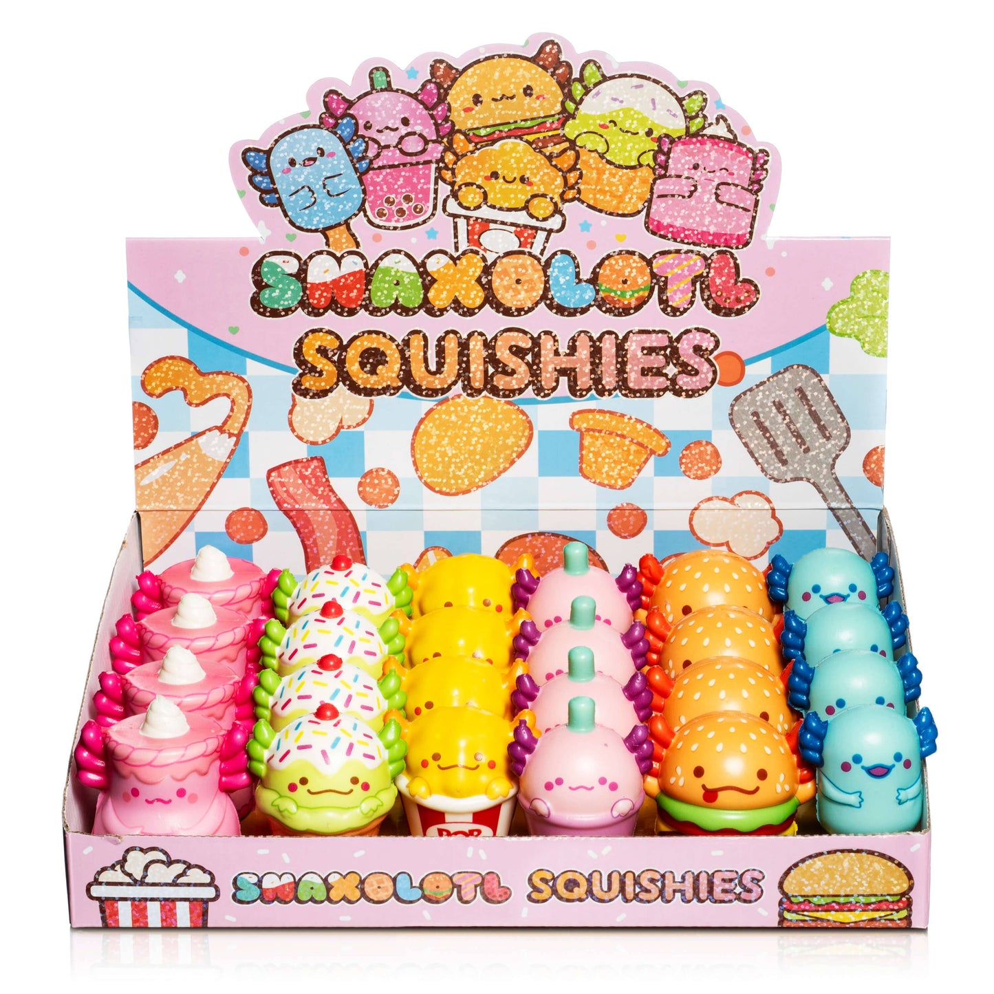 Snaxolotl Mini Squishy Toy PDQ (24pcs/case)