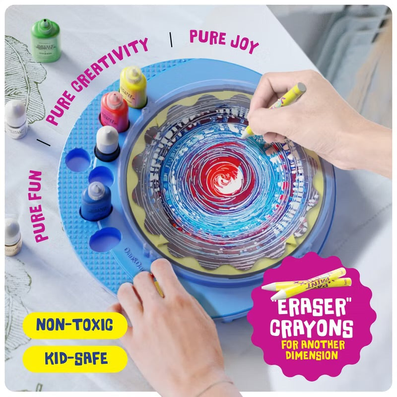 Spin Art Machine Kit - Paint Spiral Station Center