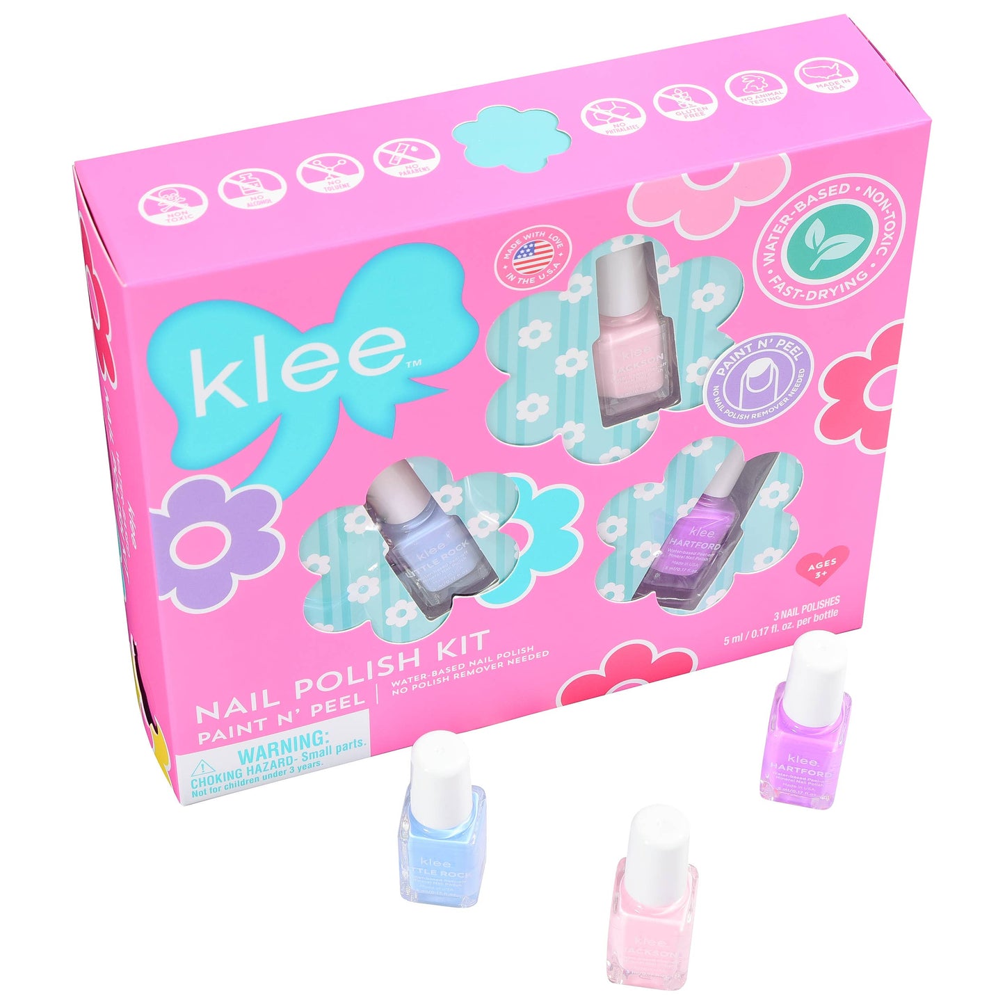 NEW!! Fairy Joy - Klee Kids Water-Based Nail Polish Set