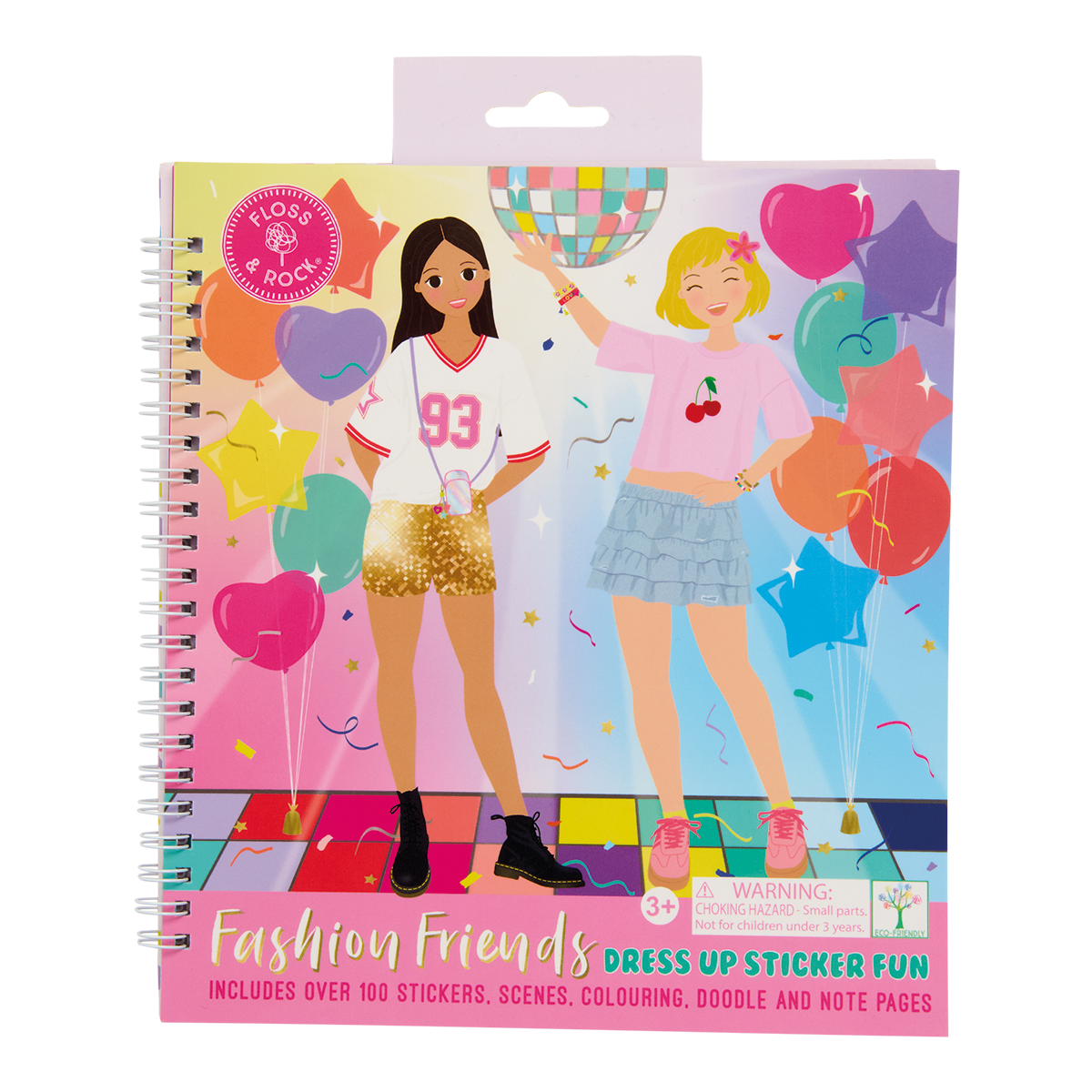 Fashion Friends Sticker Books ( 3 designs, 2 of each )