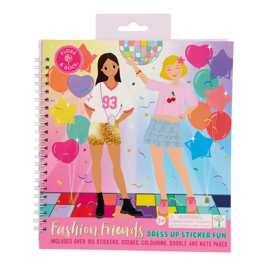 Fashion Friends Sticker Books ( 3 designs, 2 of each )
