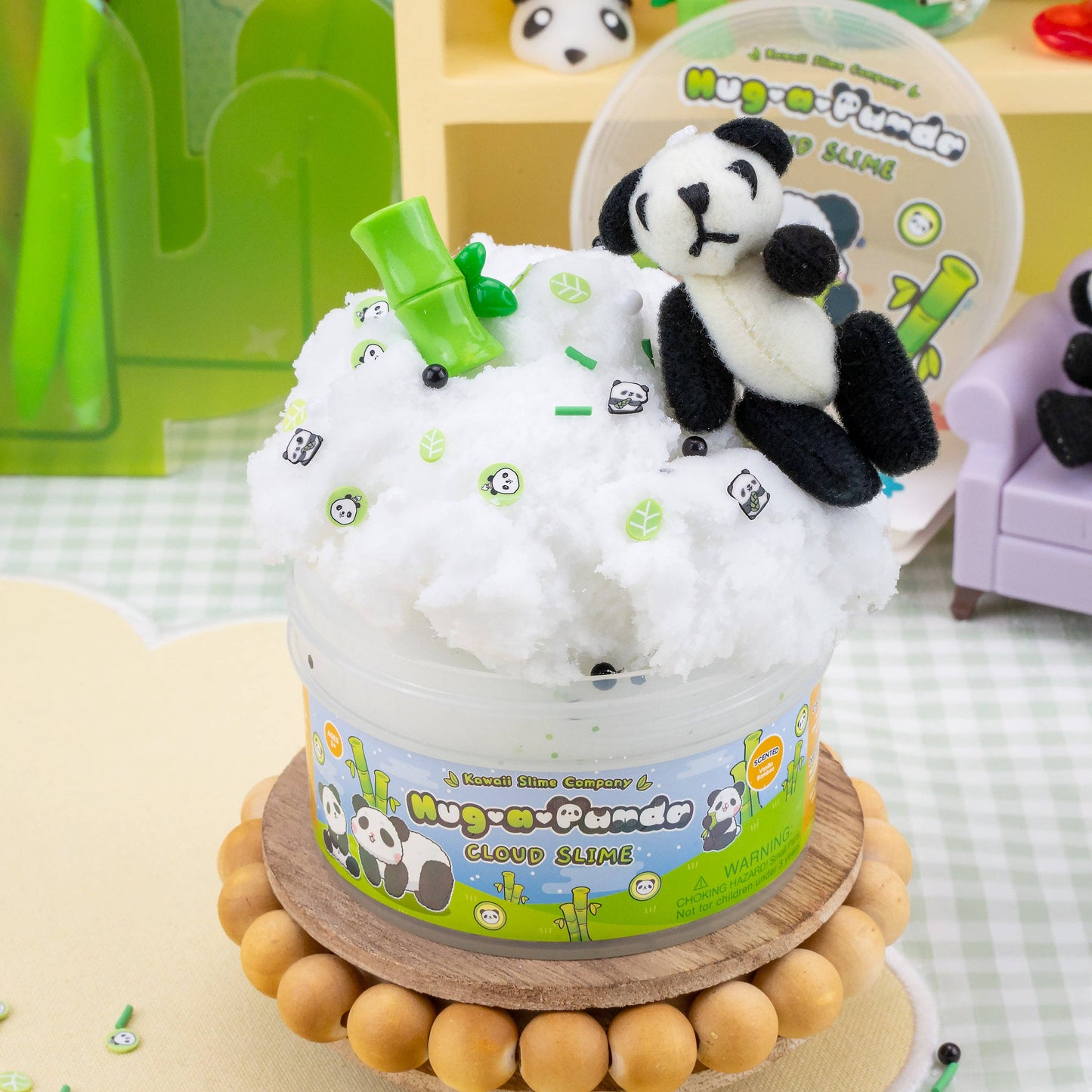 Hug-a-Panda Cloud Signature Dome™ Slime (4pcs/case)