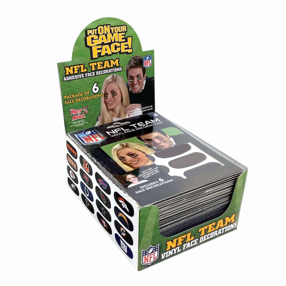 Chicago Bears Face Decorations