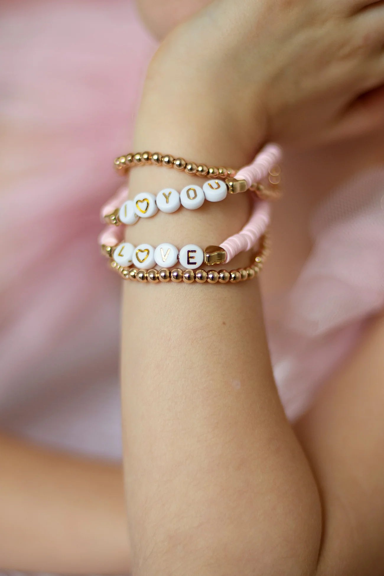 Pink love bracelet 84110