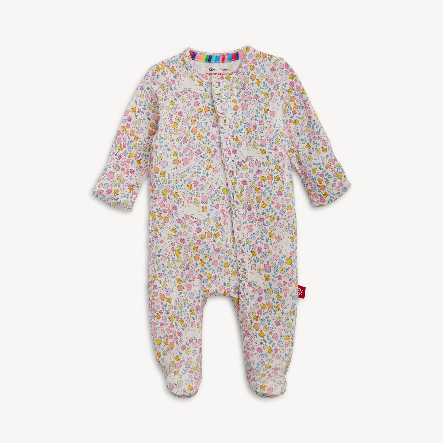 BUNNY BLOSSOM MODAL MAGNETIC RUFFLE FOOTIE