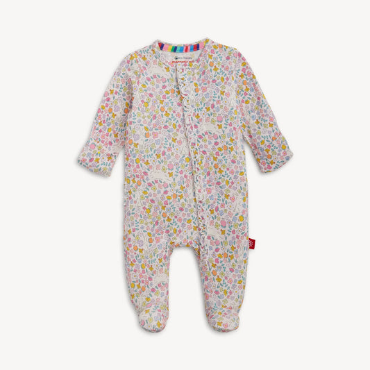 BUNNY BLOSSOM MODAL MAGNETIC RUFFLE FOOTIE