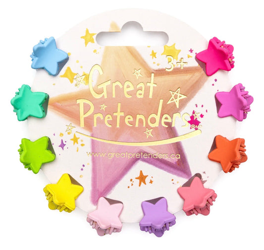 88084 Rainbow Star Mini Hair Clips