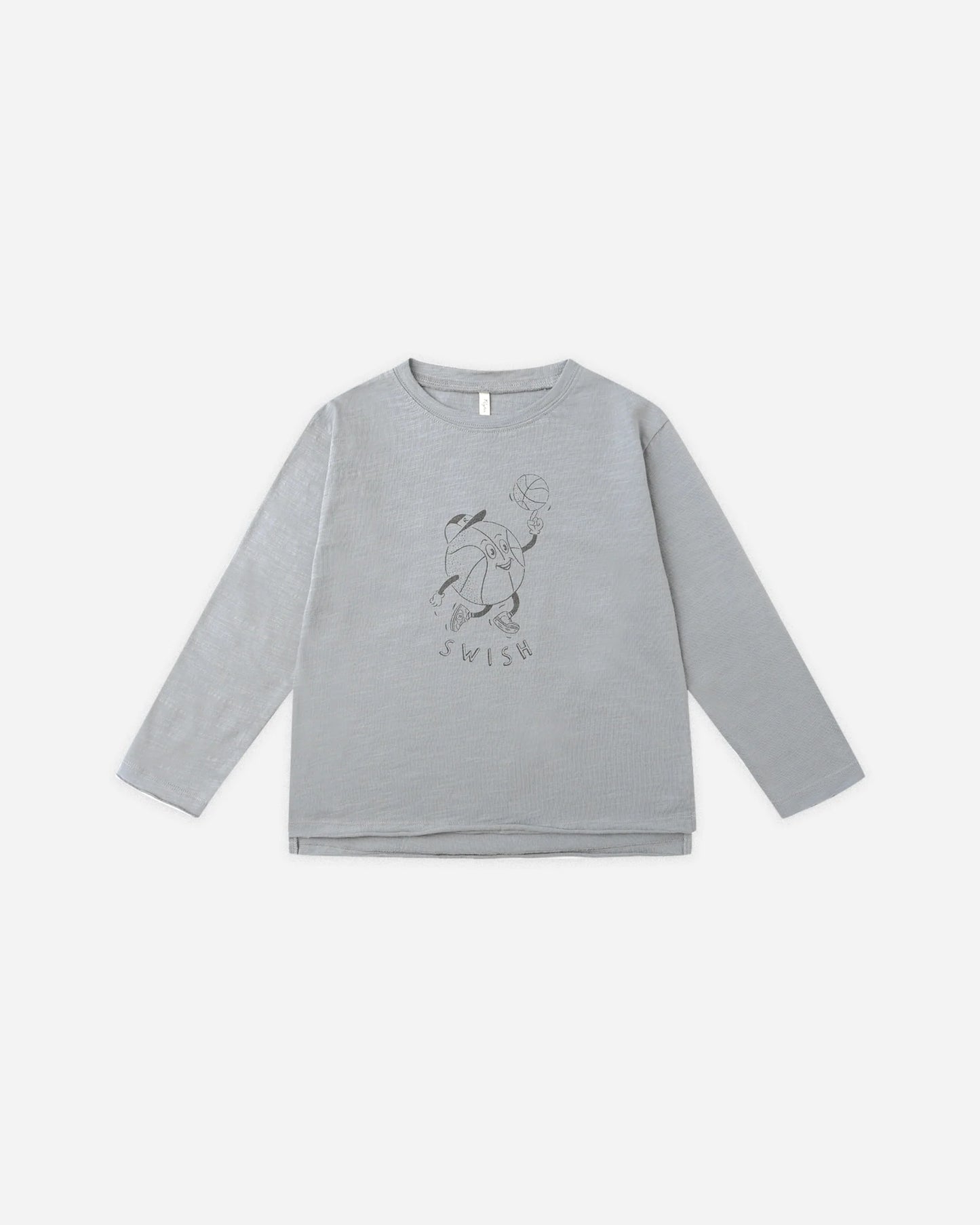 Raw Edge Long Sleeve Tee || Basketball