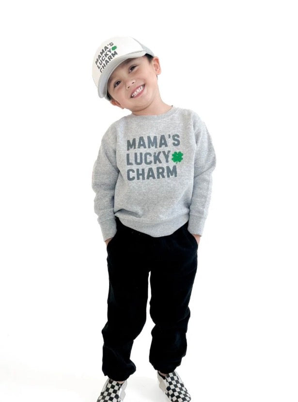 Mama's lucky charm st patrick's day hat
