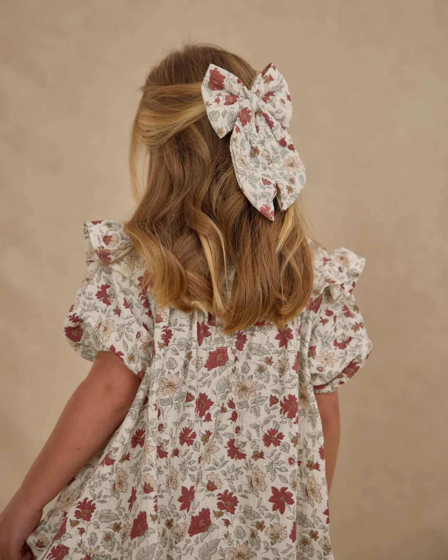 Oversized Bow || Holiday Floral