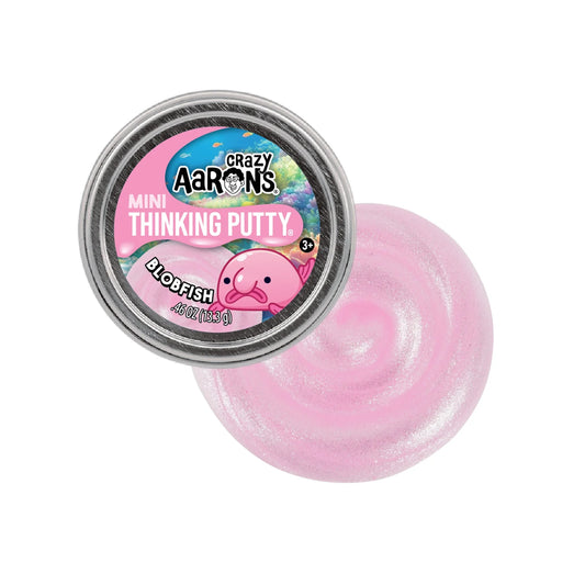 Mini Blobfish 2" Thinking Putty Tin