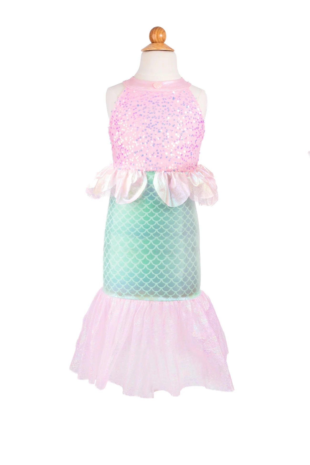 37085 Misty Mermaid Dress, Lilac/Blue, Size 5-6