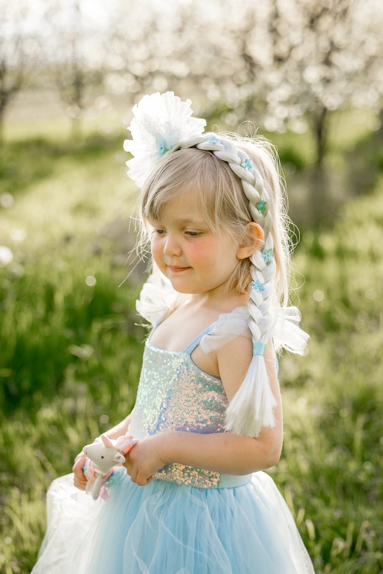 13880 Ice Queen Princess Hair Braid