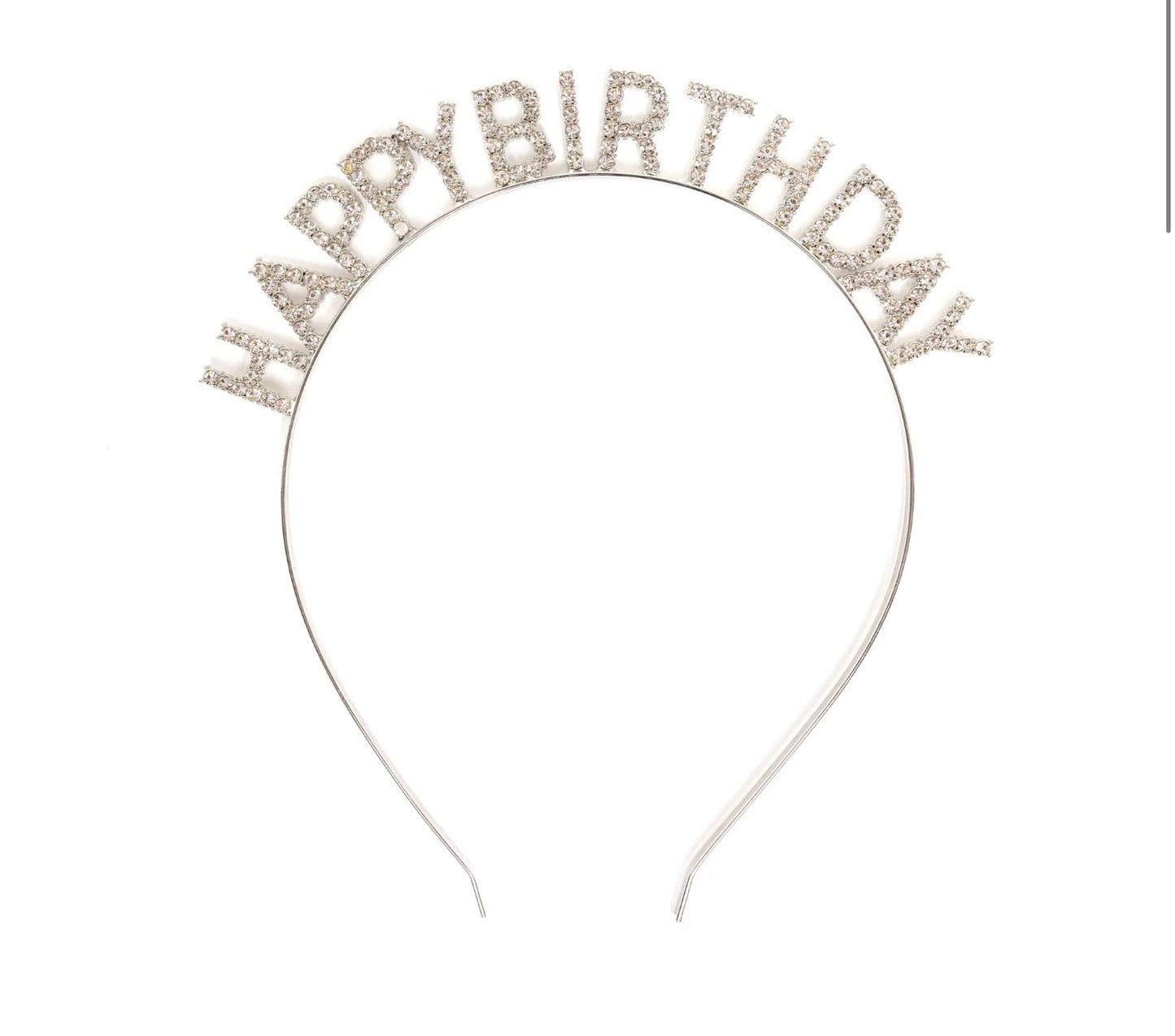 89069 Happy Birthday Rhinestone Headband