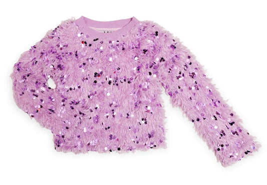 TEXTURE SWEATER PURPLE