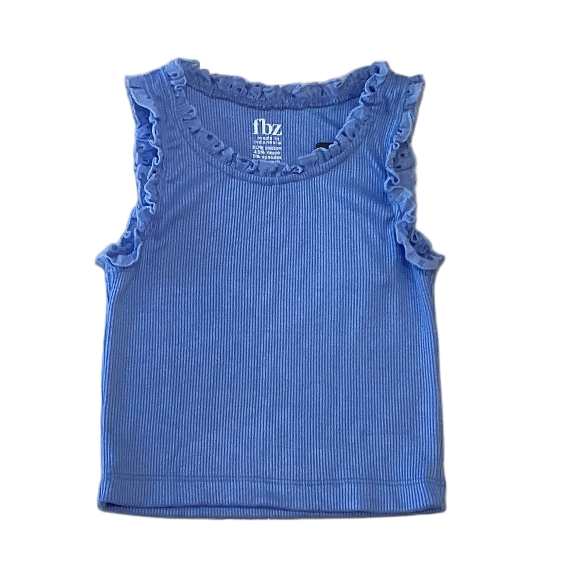 Flowers by Zoe TOP BLUE