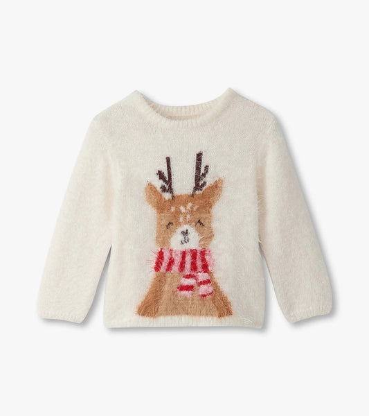 Reindeer Furry Sweater