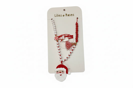 Santa Red Necklace
