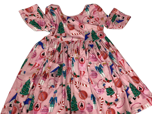 Sugarplum Fairy Pocket Twirl Dress