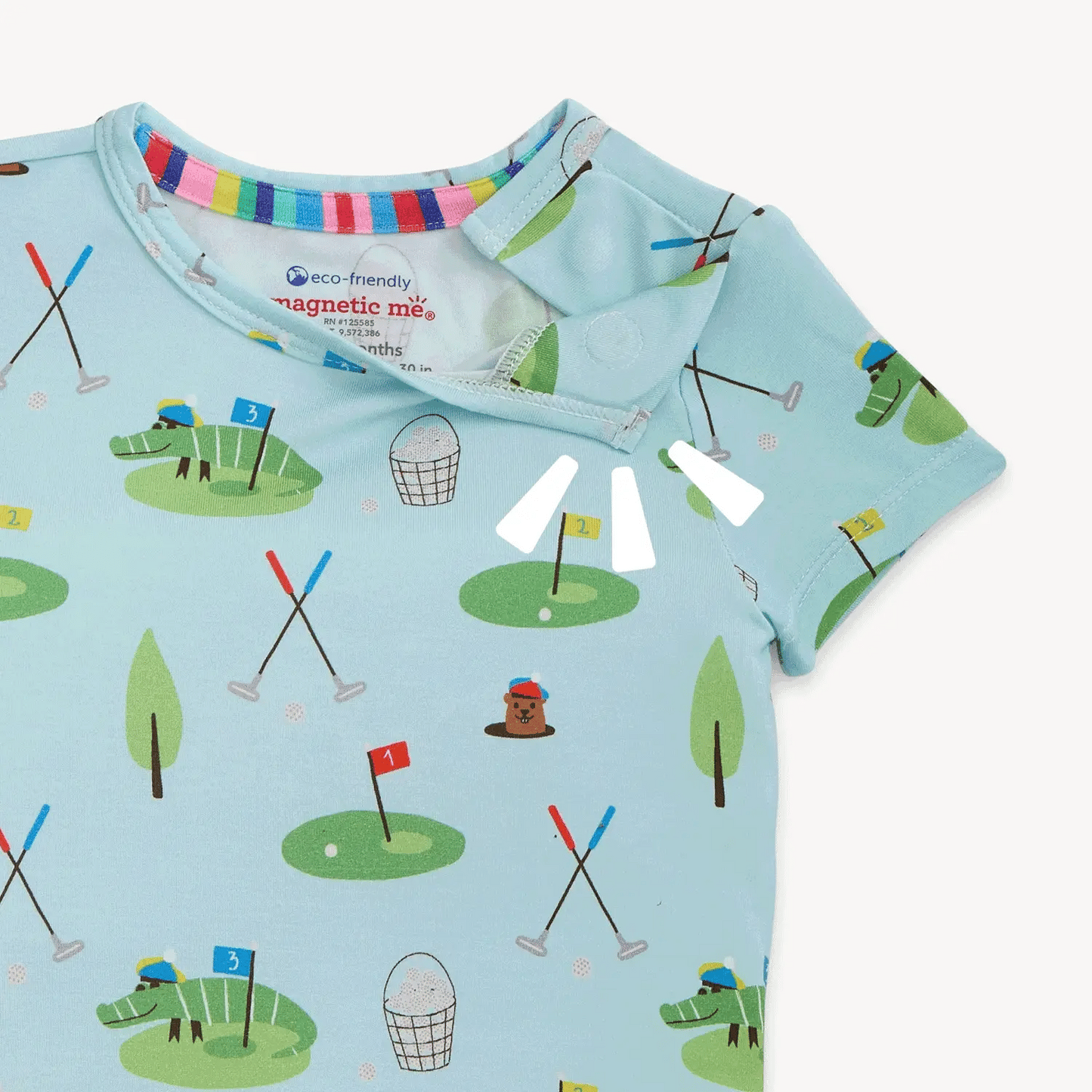 GOPHER IT MODAL MAGNETIC S/S LNG PNT PJ SET