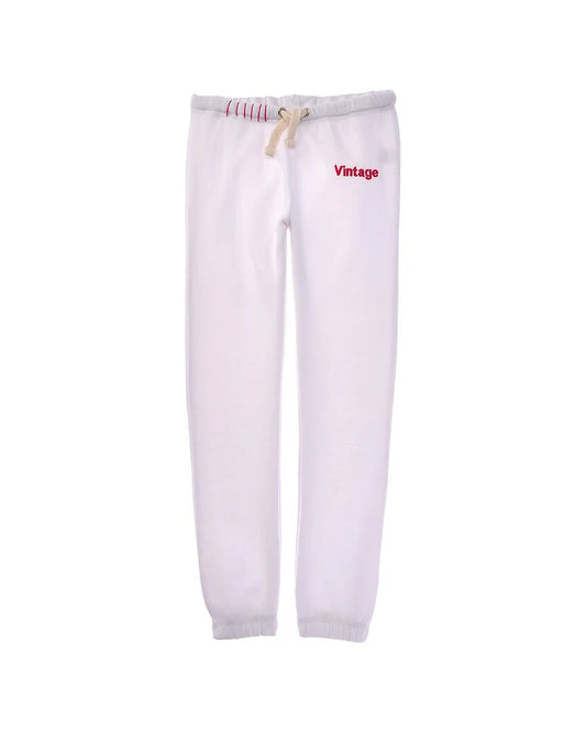White Vintage Jogger