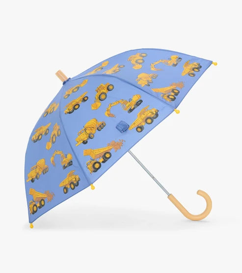 Boys Construction Trucks Umbrella