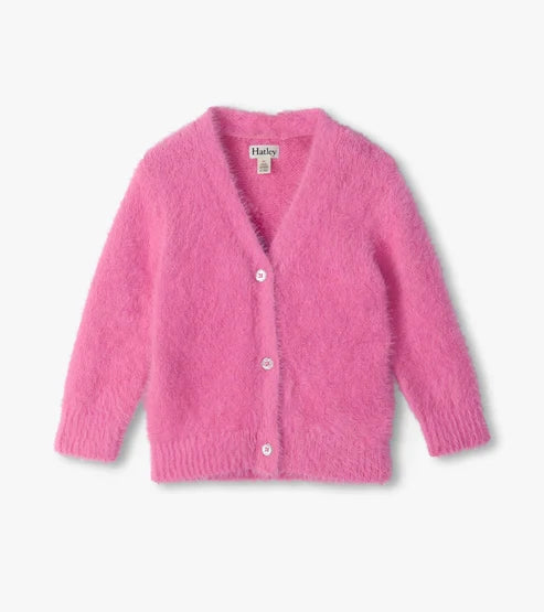 Pretty Poodle Fuzzy Cardigan