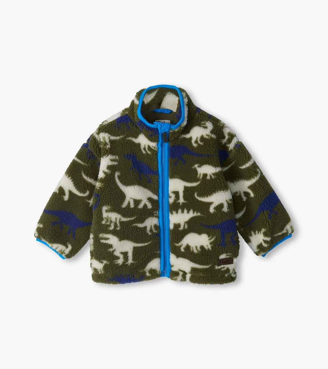 DINO SILHOUETTE FAUX SHERPA JACKET