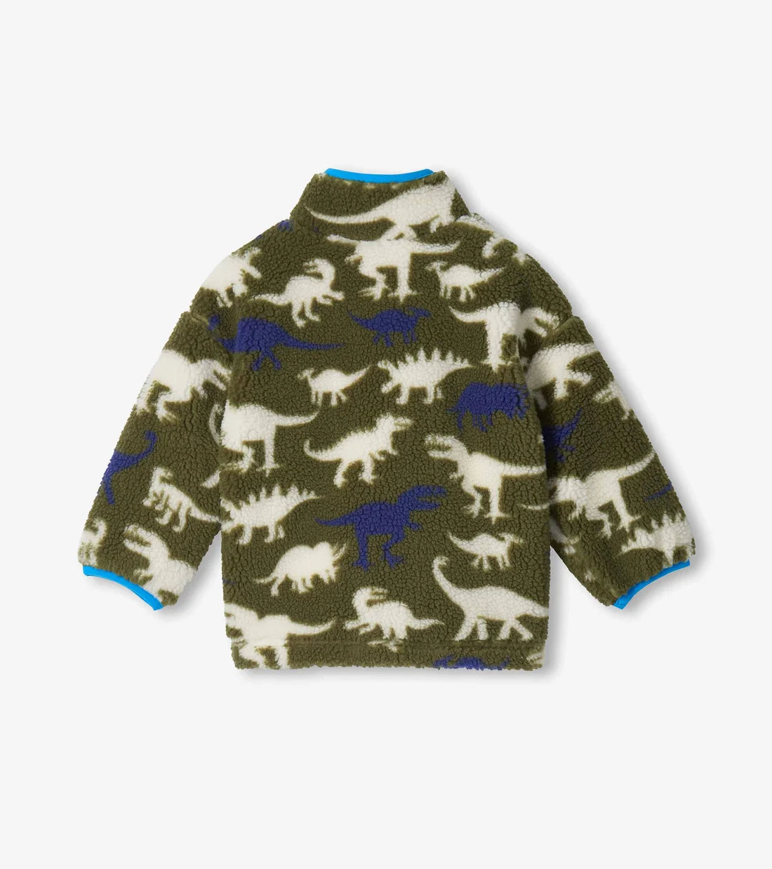 DINO SILHOUETTE FAUX SHERPA JACKET
