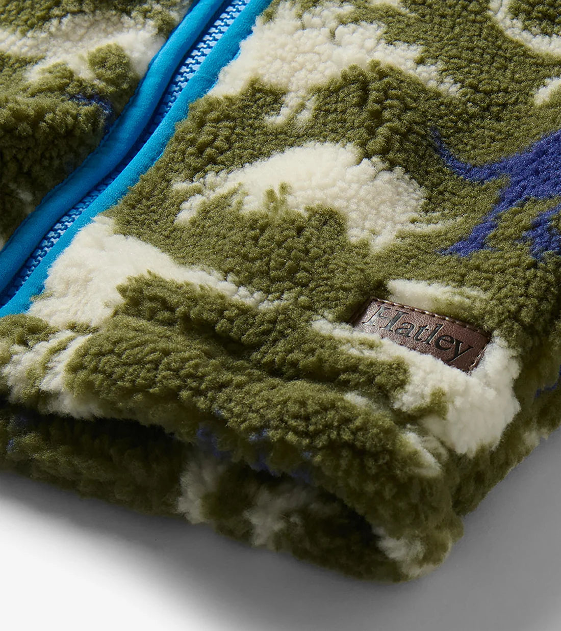 DINO SILHOUETTE FAUX SHERPA JACKET