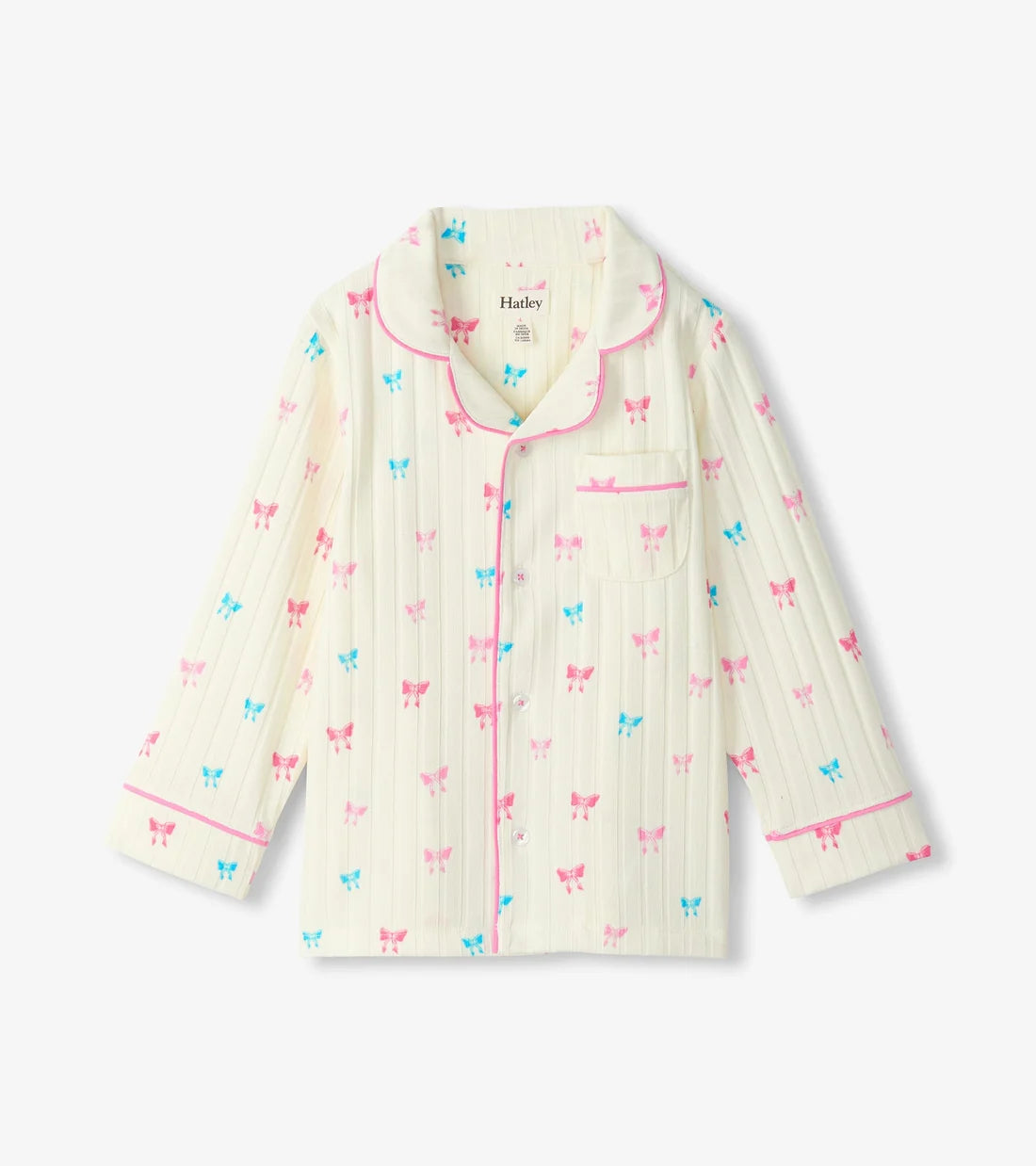 Tiny Bows Relaxed Fit Pajama Set