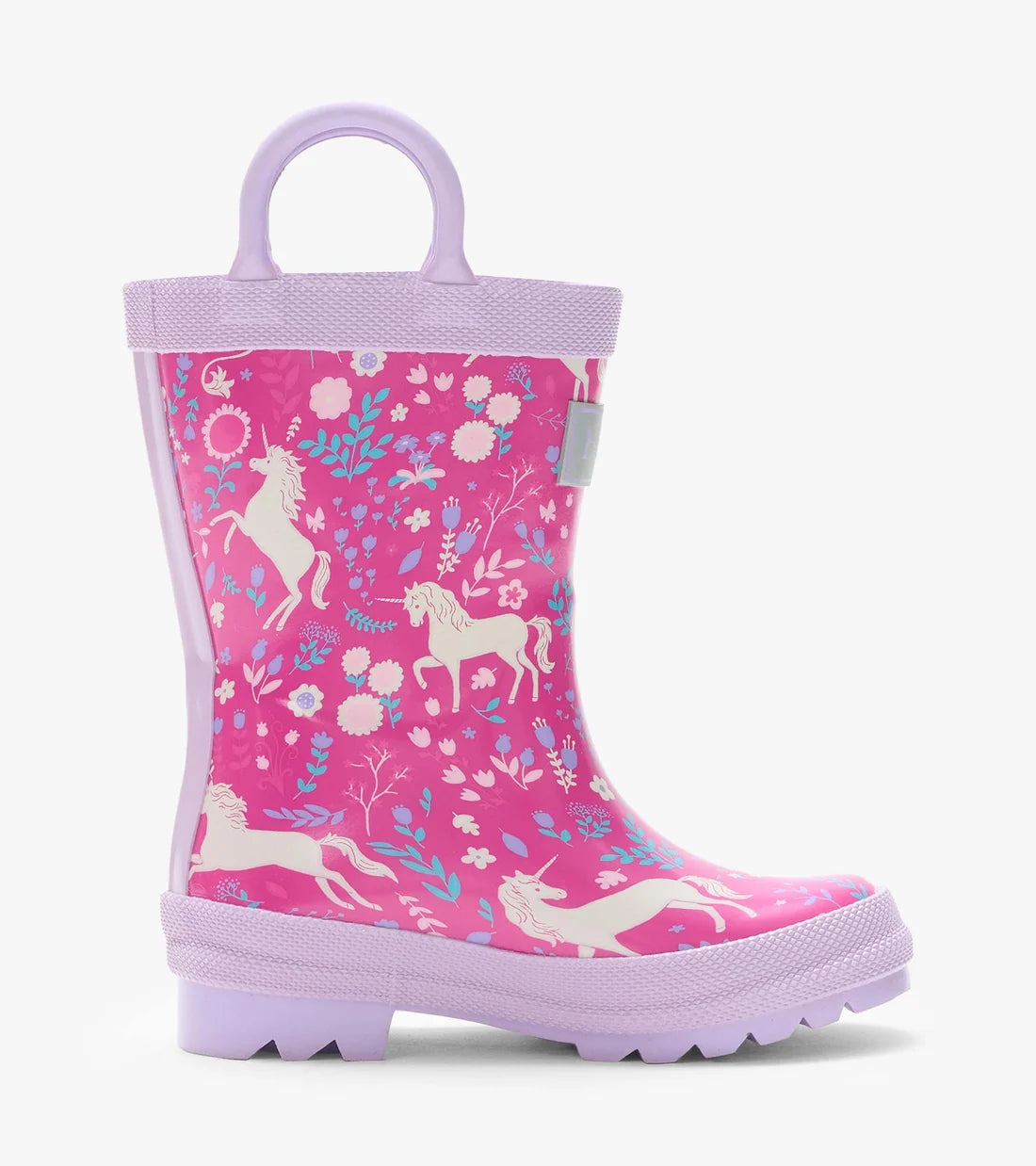 Unicorn Forest Rain Boots with Handles