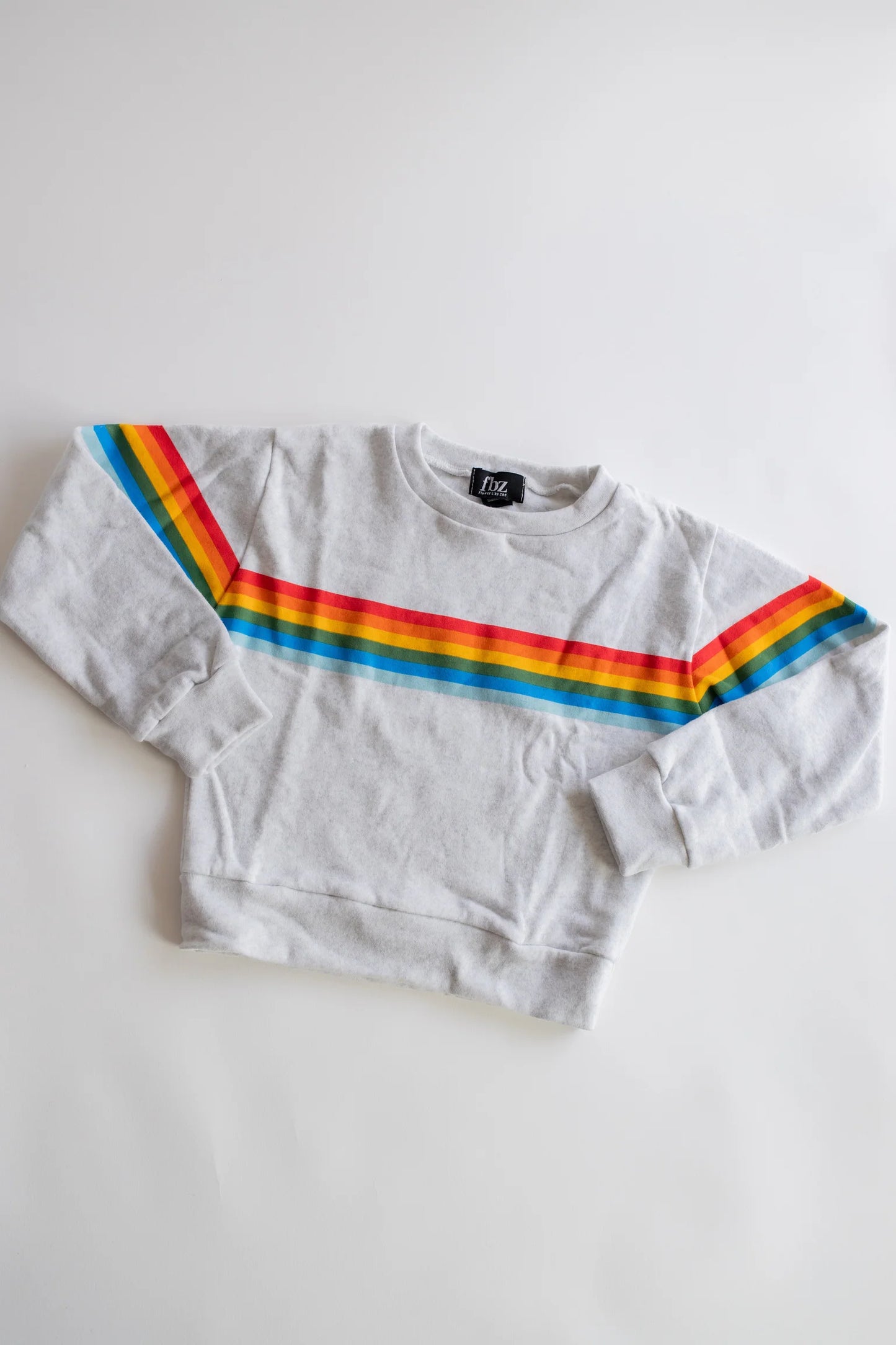 FLOWER BY ZOE Grey Stripe Pullover