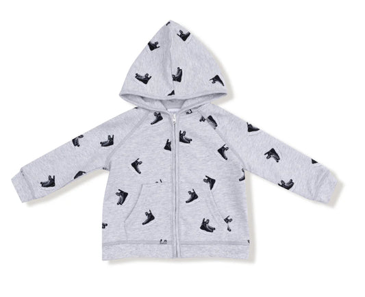 French Terry Sport - Hockey French  Terry - Zip Hoodie