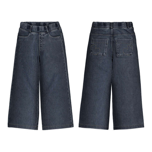 4.501 LONG KNIT SOFT DENIM PANTS